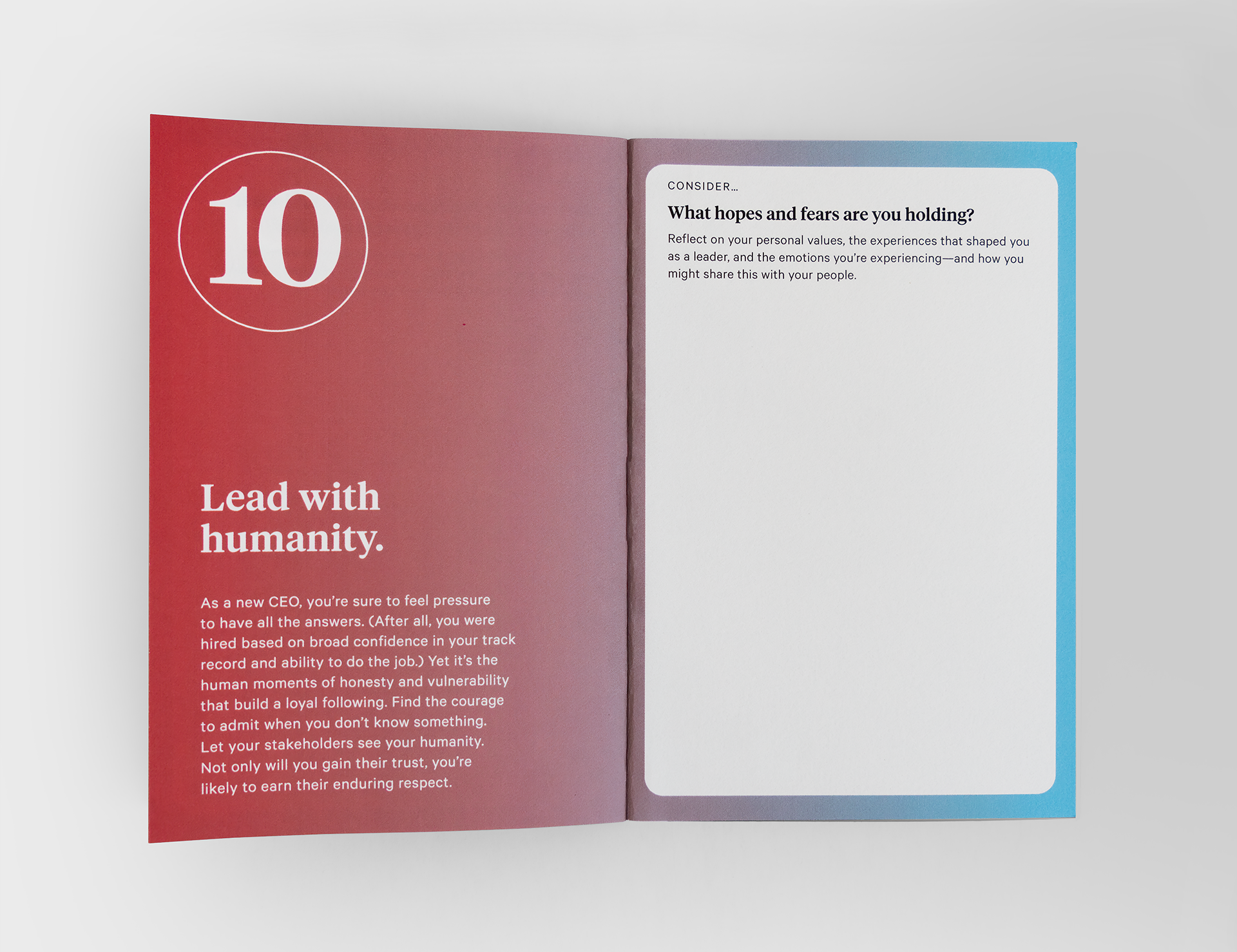 On CEO transitions book
