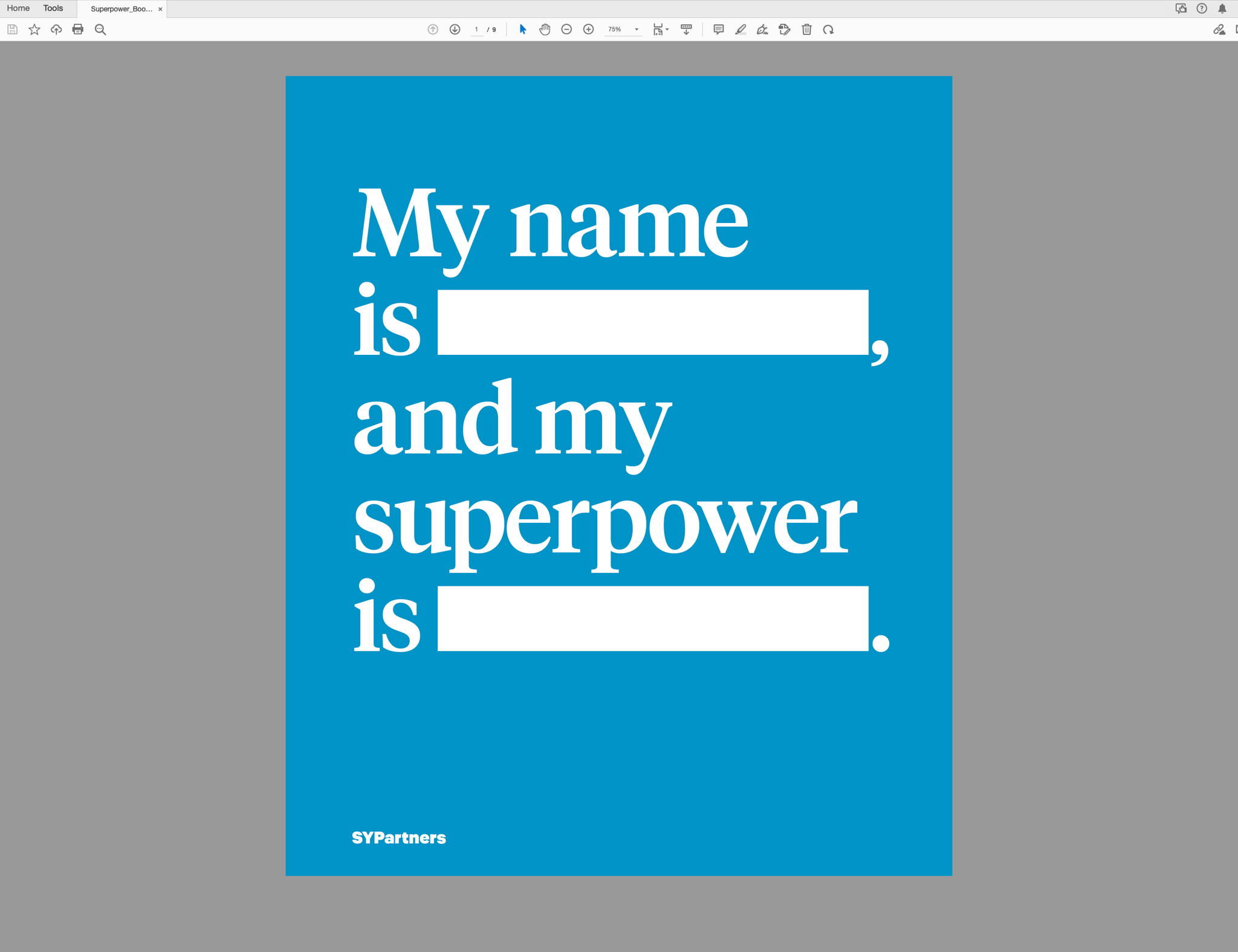 Superpowers Handbook PDF—digital download